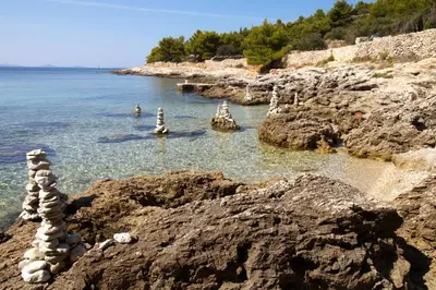 Tlocrt objekta Robinzonska kuća Doca Murter