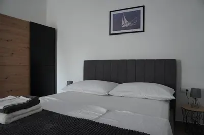 Krevet ili kreveti u jedinici u objektu Apartments and rooms with WiFi Sibenik - 24424