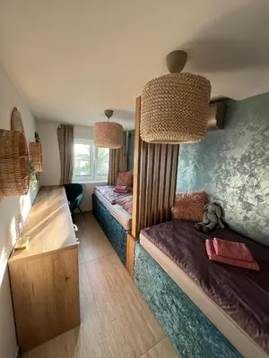 Krevet ili kreveti u jedinici u objektu Casa Žabka 1