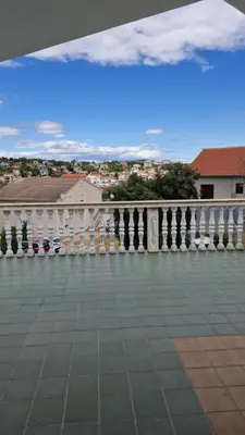 Balkon ili terasa u objektu Apartman Jasminka