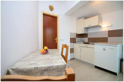 Kuhinja ili čajna kuhinja u objektu Apartments Huljev