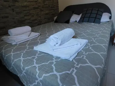 Krevet ili kreveti u jedinici u objektu Apartments Huljev