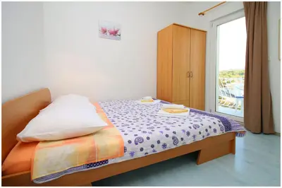 Krevet ili kreveti u jedinici u objektu Apartments Huljev