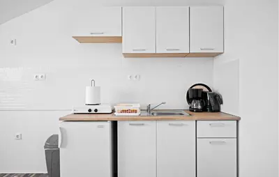 Kuhinja ili čajna kuhinja u objektu Cozy Apartment In Dragisici With Wifi