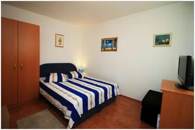 Krevet ili kreveti u jedinici u objektu Apartments Anita i Visnja