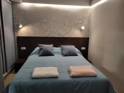 Tlocrt objekta San MIHAEL apartman sa spavaćom sobom