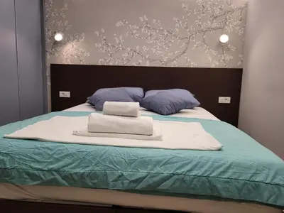 Tlocrt objekta San MIHAEL apartman sa spavaćom sobom