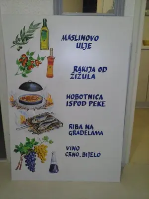 Tlocrt objekta Apartments Senka