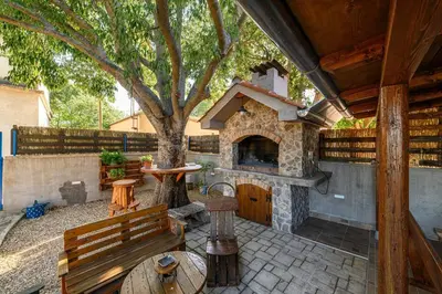 Tlocrt objekta Holiday house with a swimming pool Konjevrate, Krka - 24925