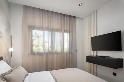 TV i/ili zabavni centar u objektu Villa M Luxury