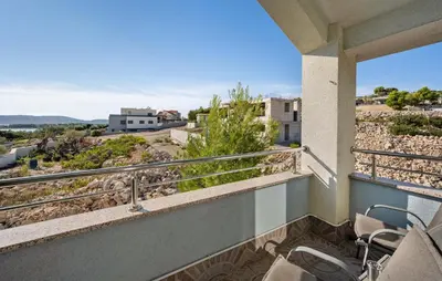 Balkon ili terasa u objektu 1 Bedroom Cozy Apartment In Sibenik