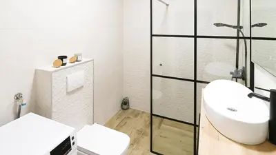 Kupaonica u objektu Holiday home Krnic by Villas Guide