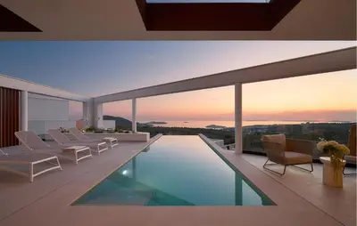 Bazen u objektu Beautiful Home In Primosten ili u blizini