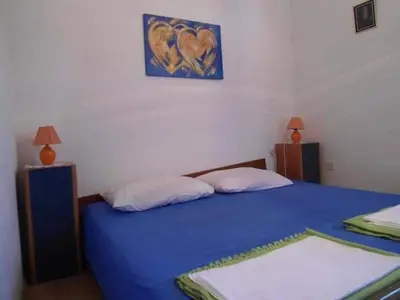 Krevet ili kreveti u jedinici u objektu Apartments Villa Tanja - Two Bedroom Apartment with Terrace