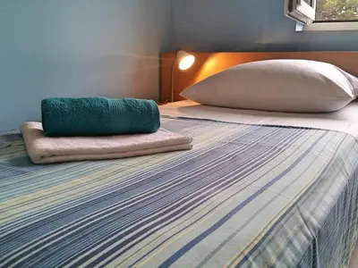 Krevet ili kreveti u jedinici u objektu Apartments Mateo - One Bedroom Apartment - Green