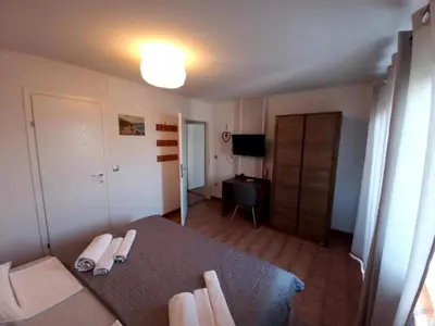 Krevet ili kreveti u jedinici u objektu Pansion Stones Murter - Studio Apartment A4