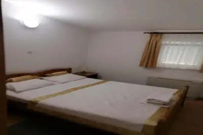 Krevet ili kreveti u jedinici u objektu Apartments Libertas - Two bedroom apartment with Balcony and Sea View - 6