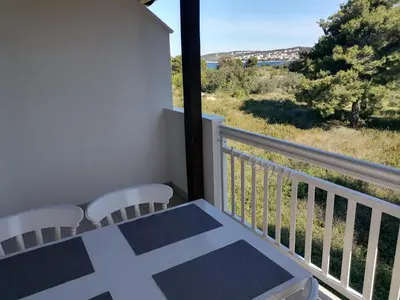 Balkon ili terasa u objektu Apartments Libertas - Two bedroom apartment with Balcony and Sea View - 6