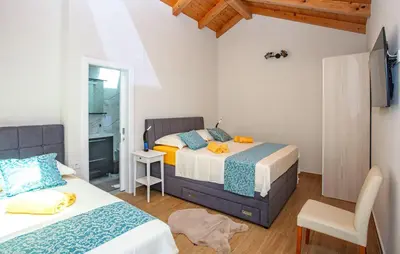Krevet ili kreveti u jedinici u objektu Beautiful Home In Murter