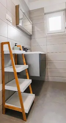 Kuhinja ili čajna kuhinja u objektu Apartmány Tisno Marina