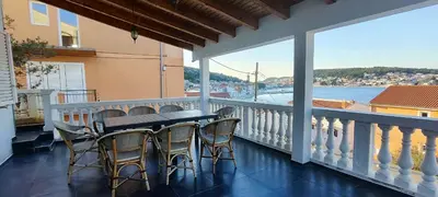 Balkon ili terasa u objektu Apartmany Tisno Nikola