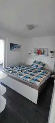 Krevet ili kreveti u jedinici u objektu Apartmany Tisno Perica