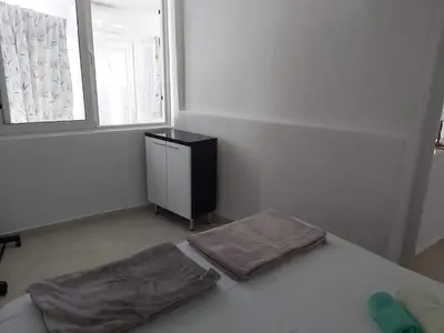 Krevet ili kreveti u jedinici u objektu Little Seafront House Dolac Primošten