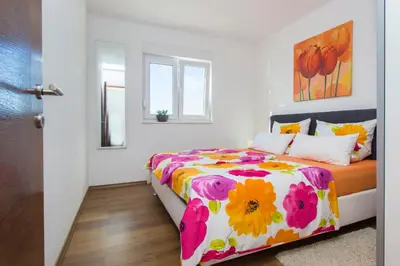 Krevet ili kreveti u jedinici u objektu Apartments Gornje Starine