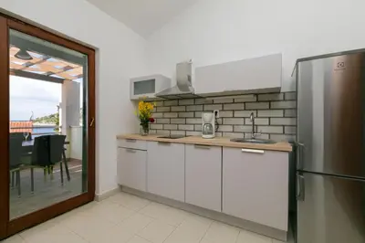 Kuhinja ili čajna kuhinja u objektu Villa Marina