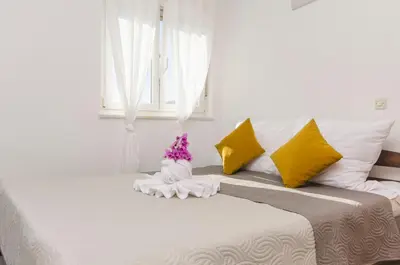 Krevet ili kreveti u jedinici u objektu Apartments Nedi