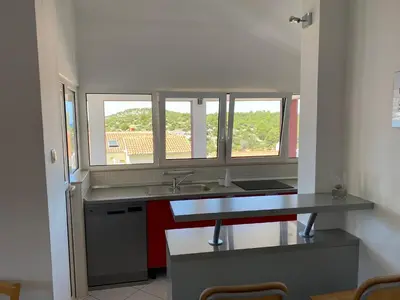 Tlocrt objekta Apartman Belamarić