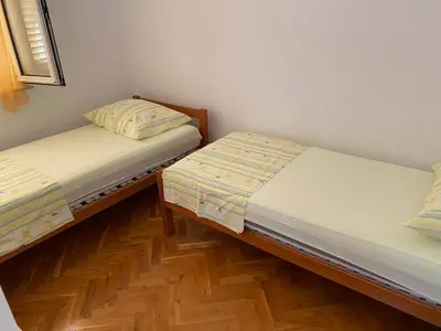 Krevet ili kreveti u jedinici u objektu Apartman Belamarić