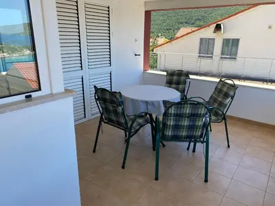 Balkon ili terasa u objektu Apartman Belamarić