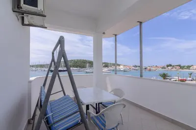 Balkon ili terasa u objektu Apartmani Jerkunica