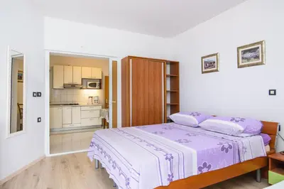 Krevet ili kreveti u jedinici u objektu Apartmani Jerkunica