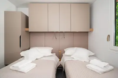 Krevet ili kreveti u jedinici u objektu Mobile Home KAPO