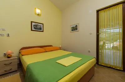 Krevet ili kreveti u jedinici u objektu Apartments by the sea Razanj, Rogoznica - 4864