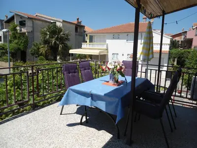 Tlocrt objekta Apartments with parking space Vodice - 12721