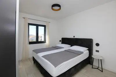Krevet ili kreveti u jedinici u objektu Apartments by the sea Srima - Vodice, Vodice - 24956