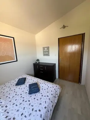 Krevet ili kreveti u jedinici u objektu Casa Žabka 2