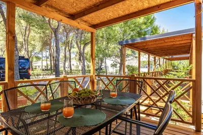 Balkon ili terasa u objektu Resort Šibenik