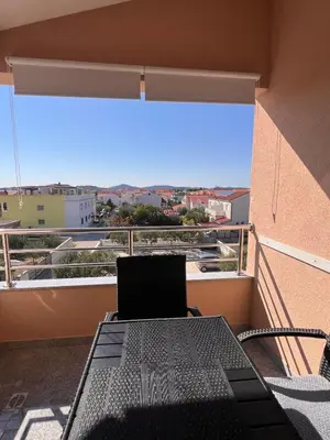 Balkon ili terasa u objektu Apartmani Ivić