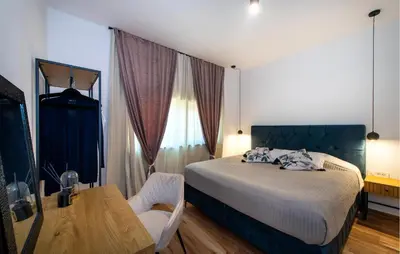 Krevet ili kreveti u jedinici u objektu Nice Home In Brodarica