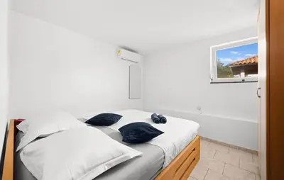 Krevet ili kreveti u jedinici u objektu 1 Bedroom Cozy Apartment In Betina