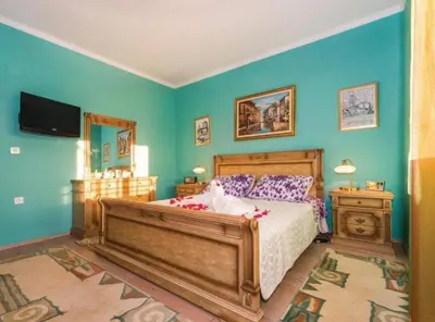 Krevet ili kreveti u jedinici u objektu Holiday Home Marin AS