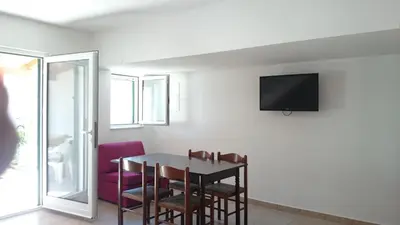 TV i/ili zabavni centar u objektu Apartments Emil