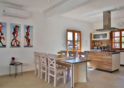 Kuhinja ili čajna kuhinja u objektu Villa Cocoon Vodice
