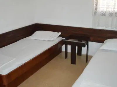 Krevet ili kreveti u jedinici u objektu Apartments Miki Rogoznica