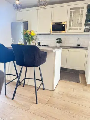 Kuhinja ili čajna kuhinja u objektu Sunset Hill Apartments