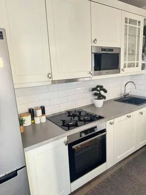 Kuhinja ili čajna kuhinja u objektu Sunset Hill Apartments